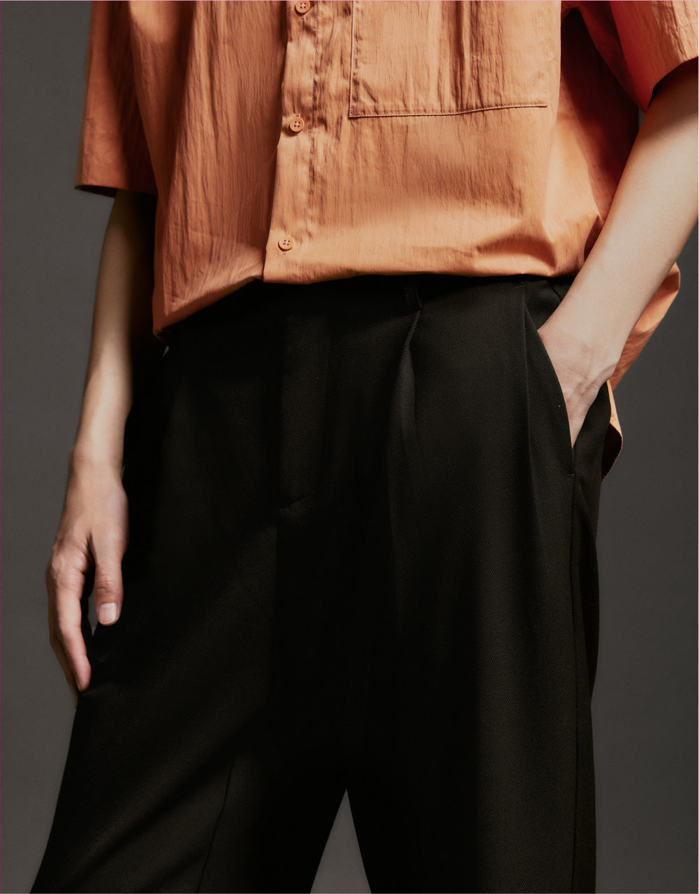 Woven Straight Pants
