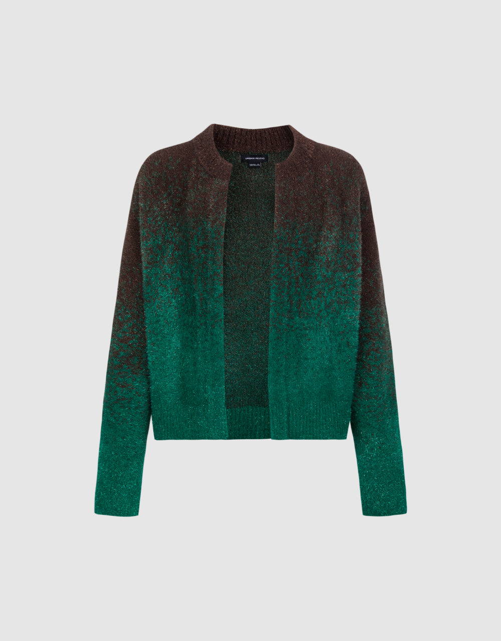 Constrast Knitted Cardigan