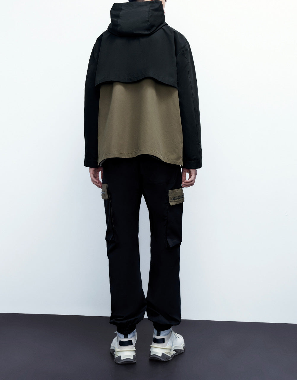 Colorblock Hooded Jacket