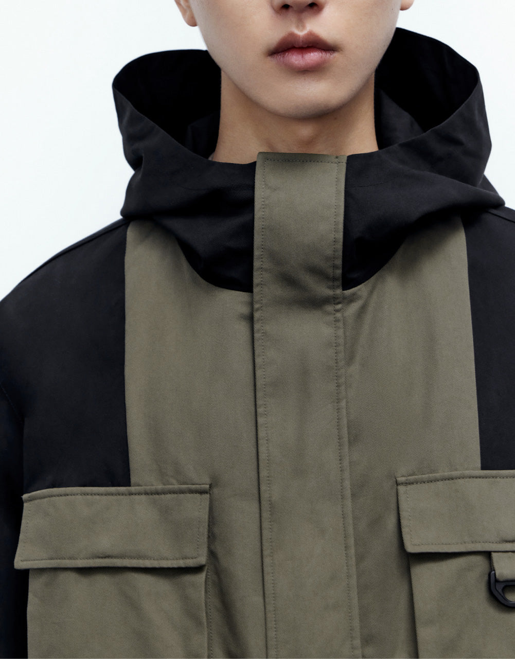 Colorblock Hooded Jacket