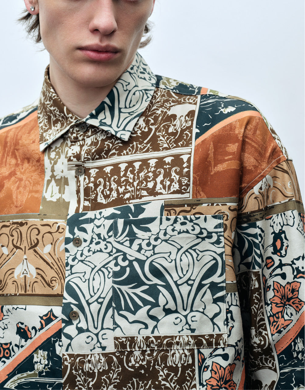 Contrast Colors Shirt