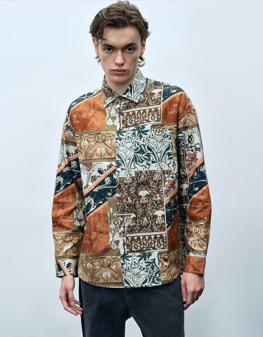 Contrast Colors Shirt