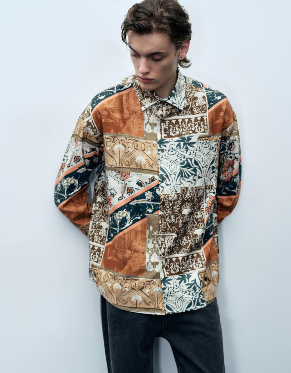 Contrast Colors Shirt