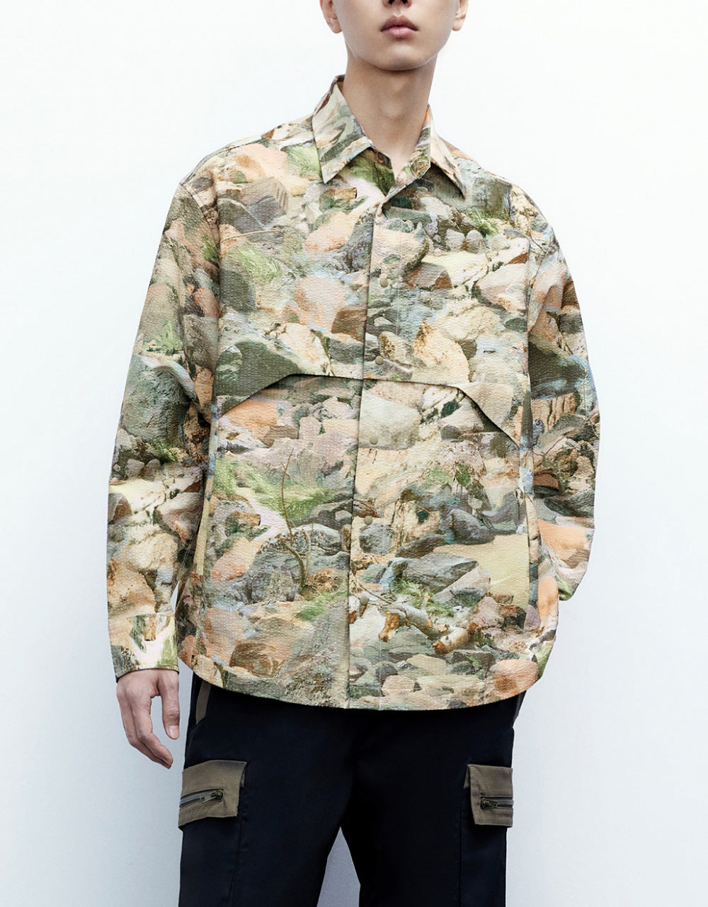 Printed Oversized Shirt