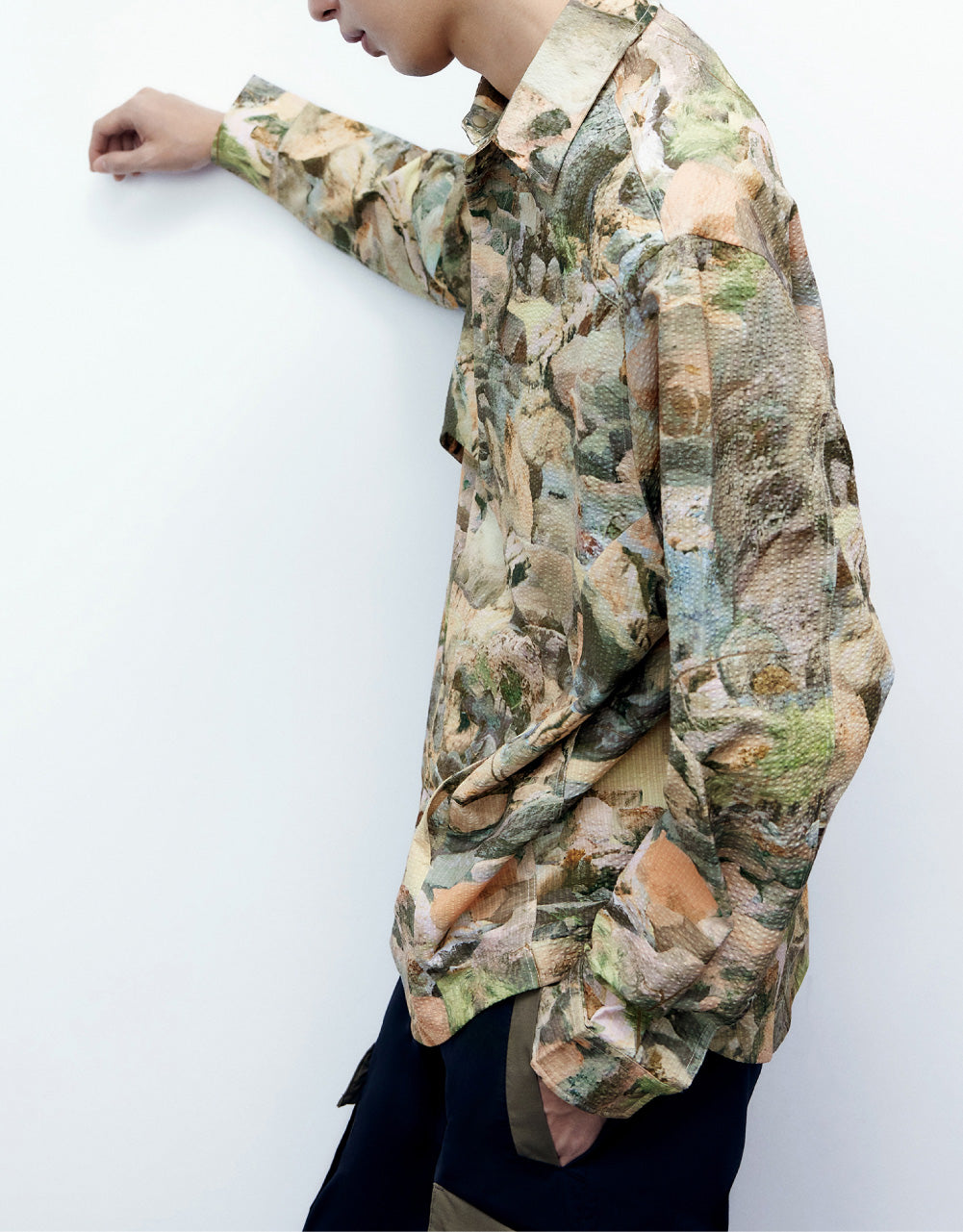 Printed Oversized Shirt