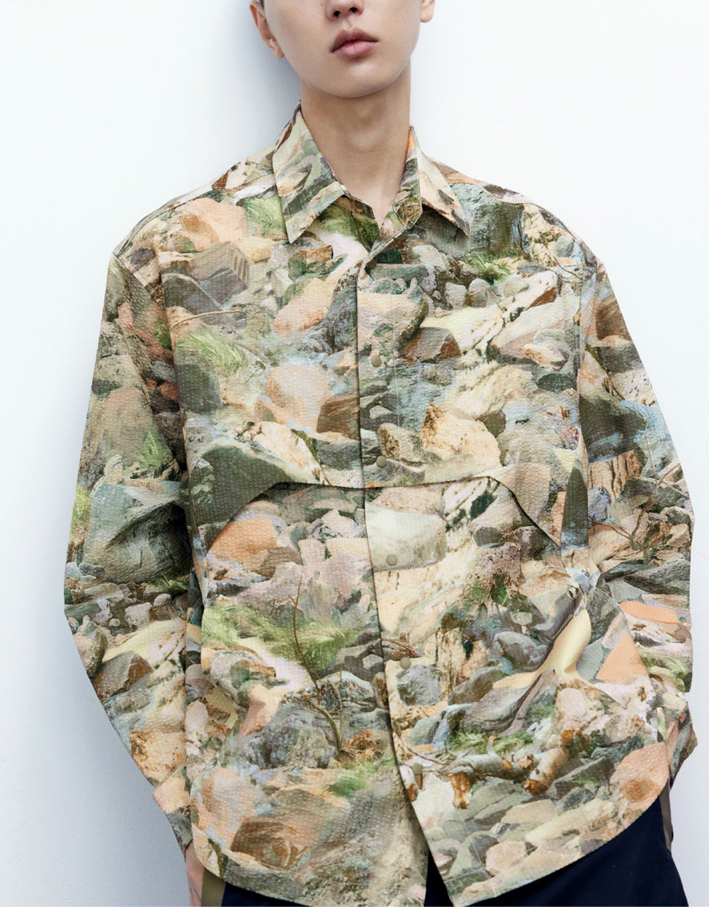 Printed Oversized Shirt