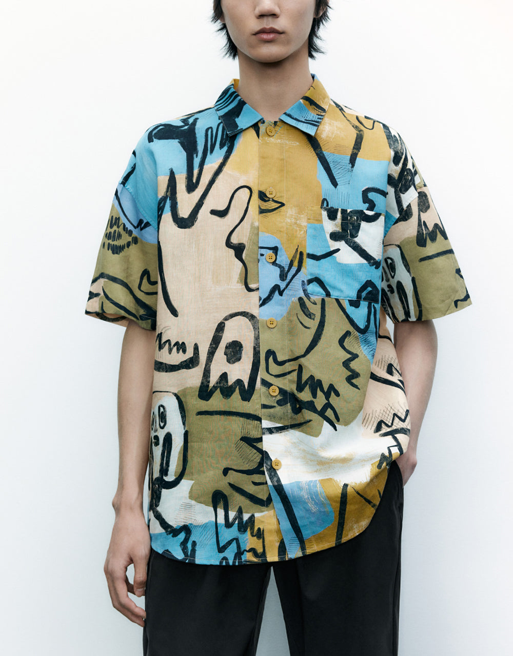 Graffiti Loose Shirt