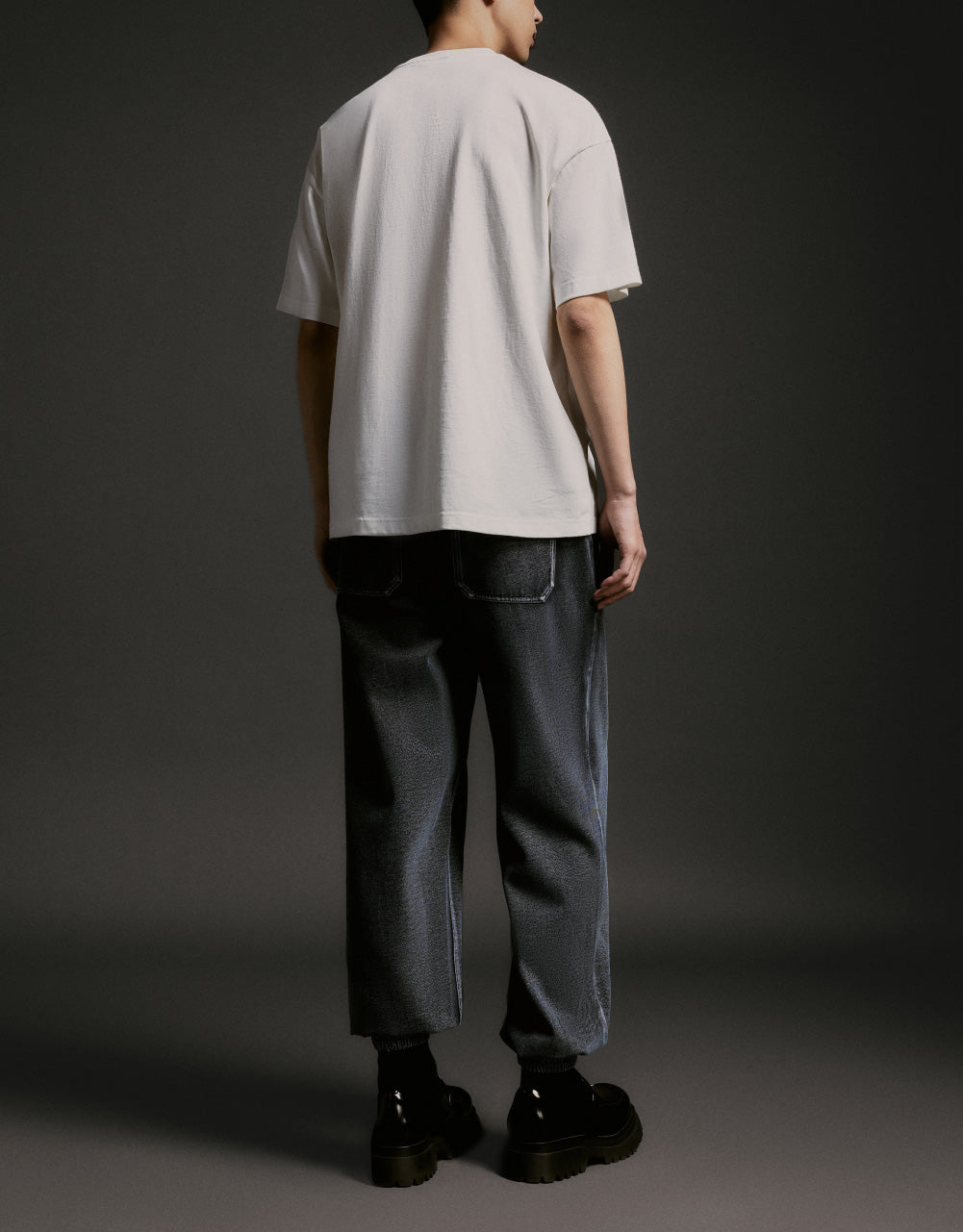 Fox Print Crew Neck T-Shirt