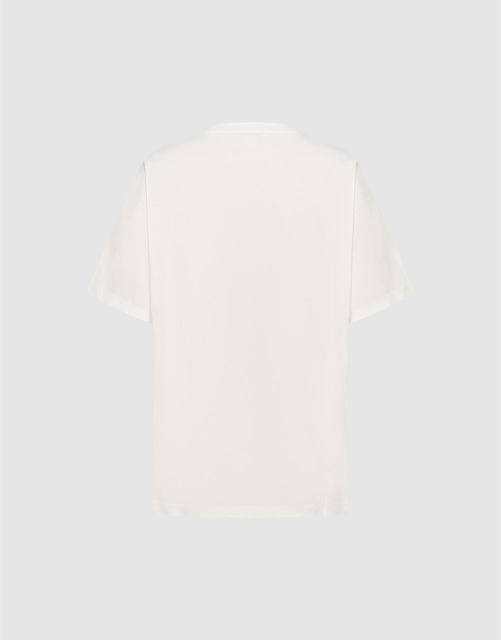 Fox Print Crew Neck T-Shirt