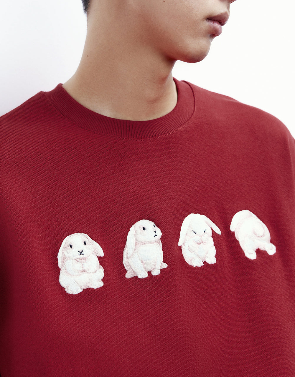 Bunny Print Sweatshirt