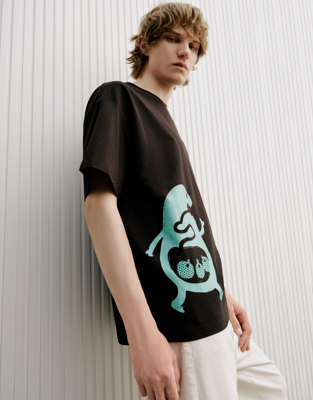 Printed Crew Neck T-Shirt