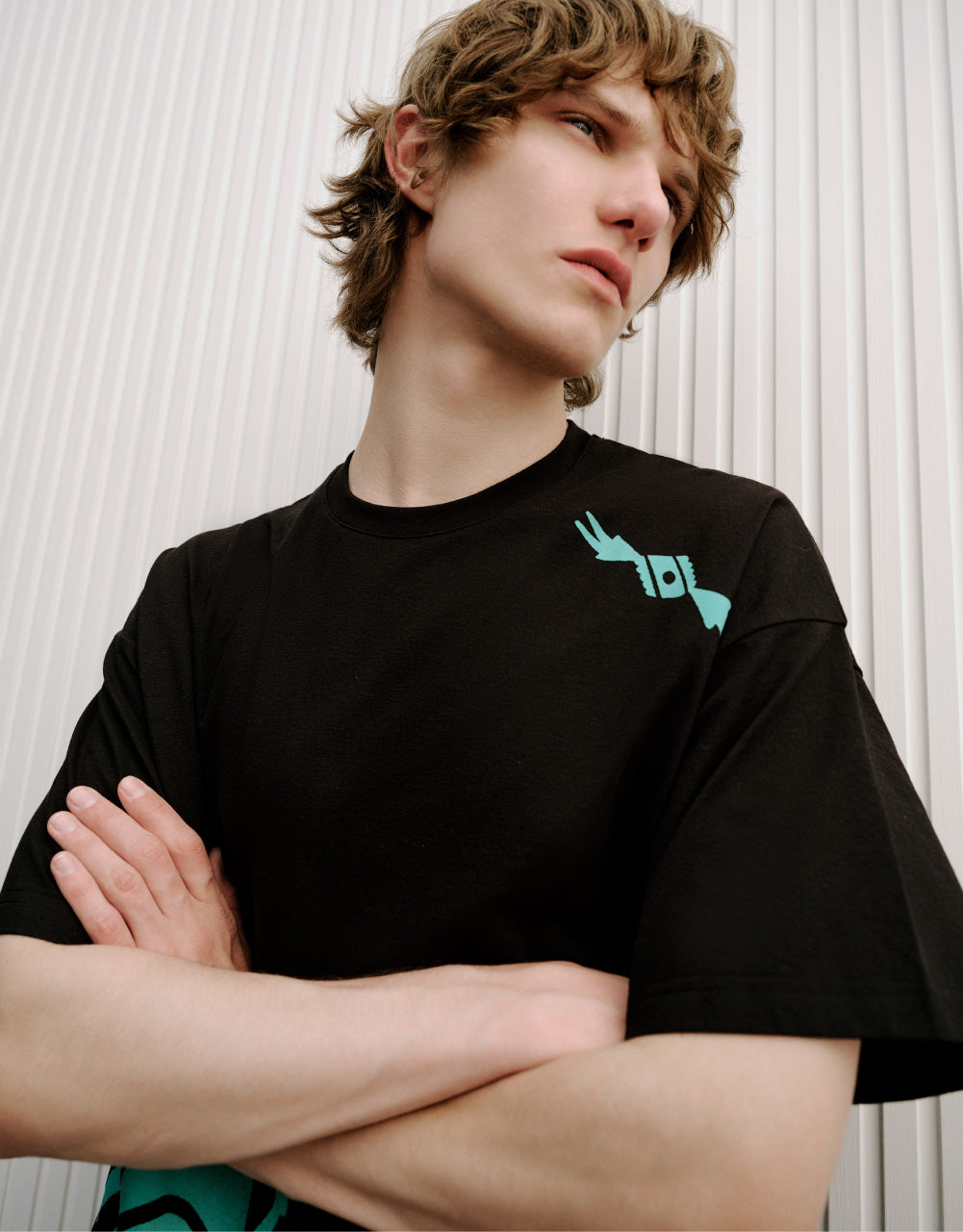 Printed Crew Neck T-Shirt