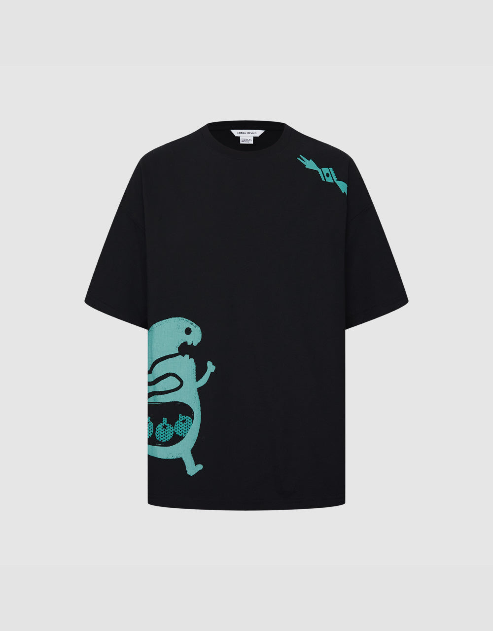 Printed Crew Neck T-Shirt
