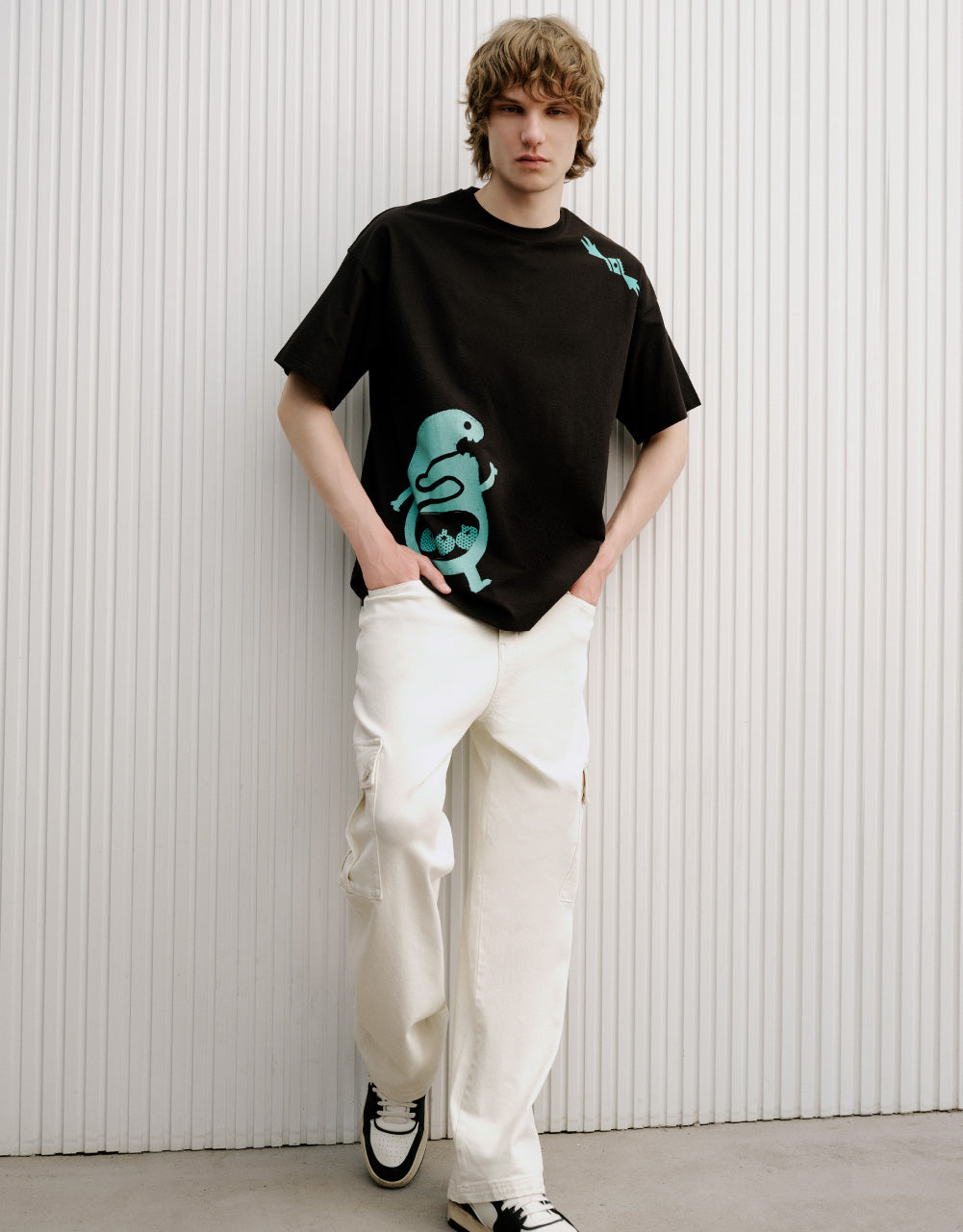 Printed Crew Neck T-Shirt