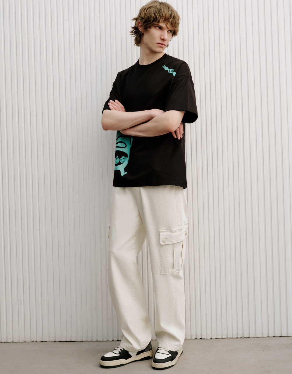 Printed Crew Neck T-Shirt