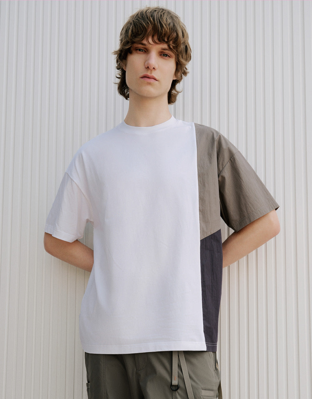 Colorblock Crew Neck T-Shirt