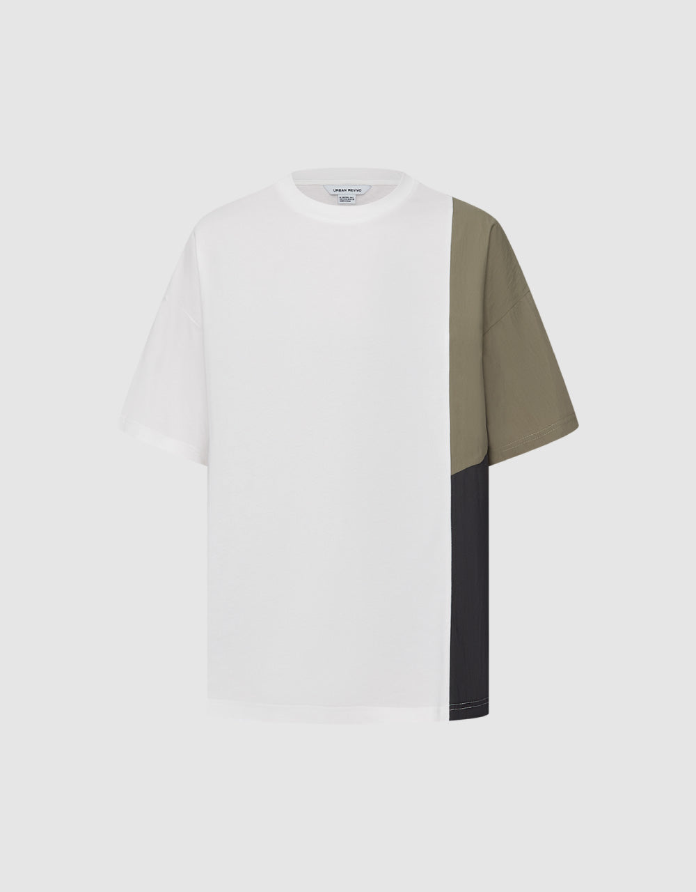 Colorblock Crew Neck T-Shirt