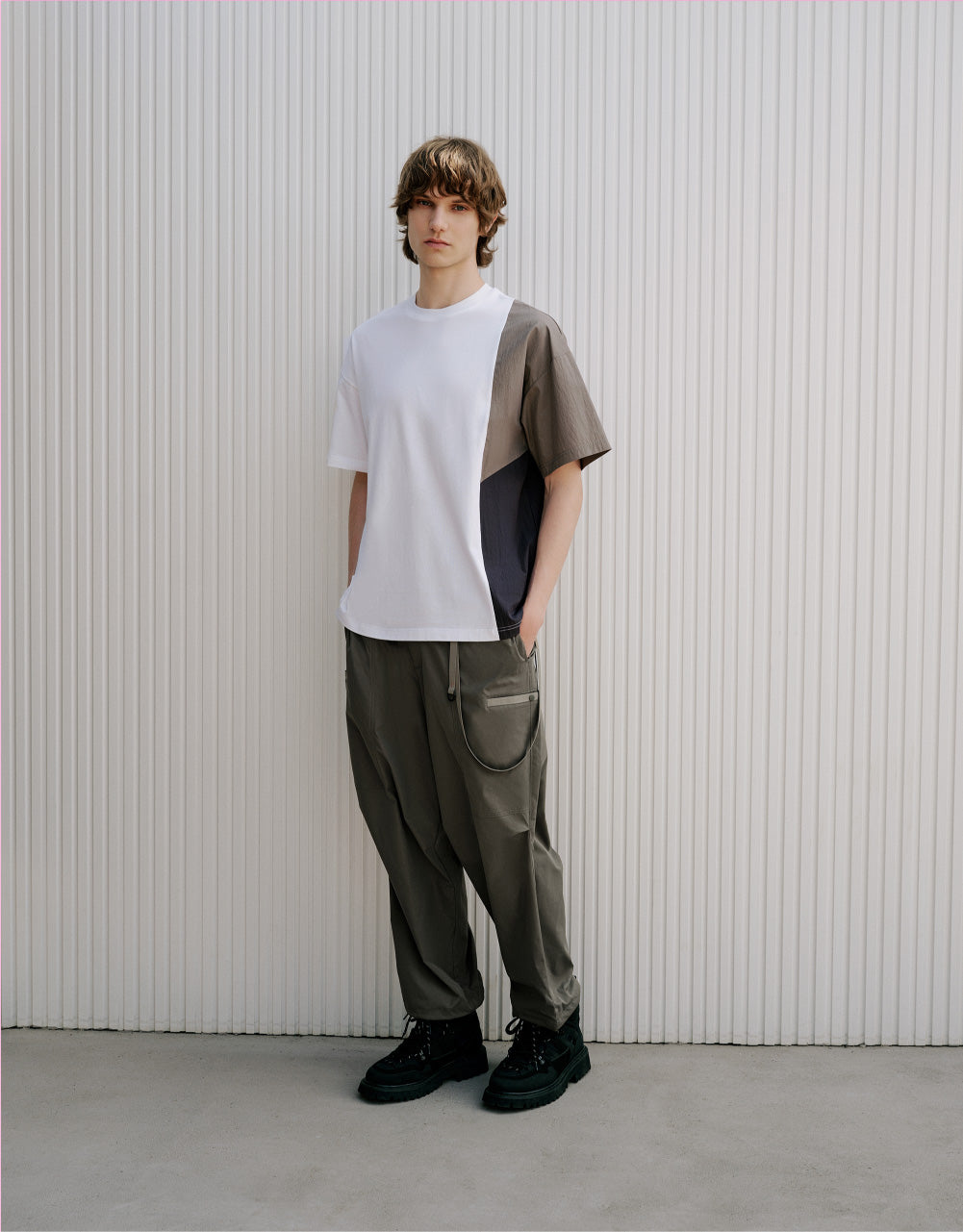 Colorblock Crew Neck T-Shirt