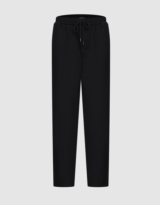 Drawstring Straight Pants