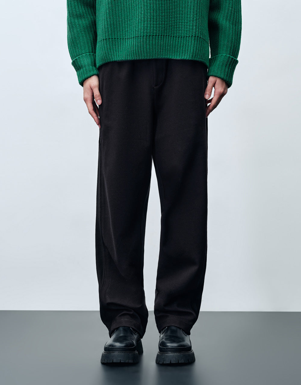 Drawstring Straight Pants