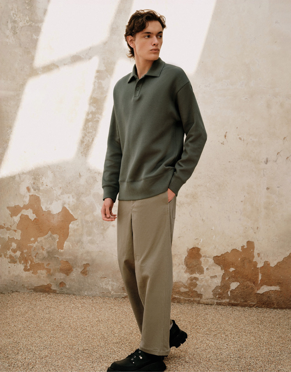 Loose Straight Trousers
