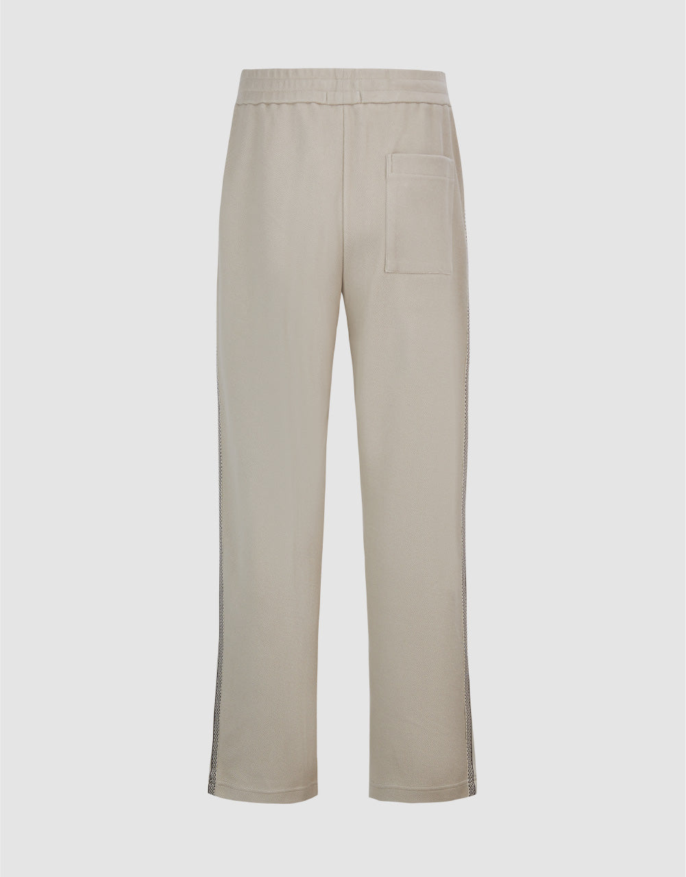 Stripe Side Straight Leg Trousers