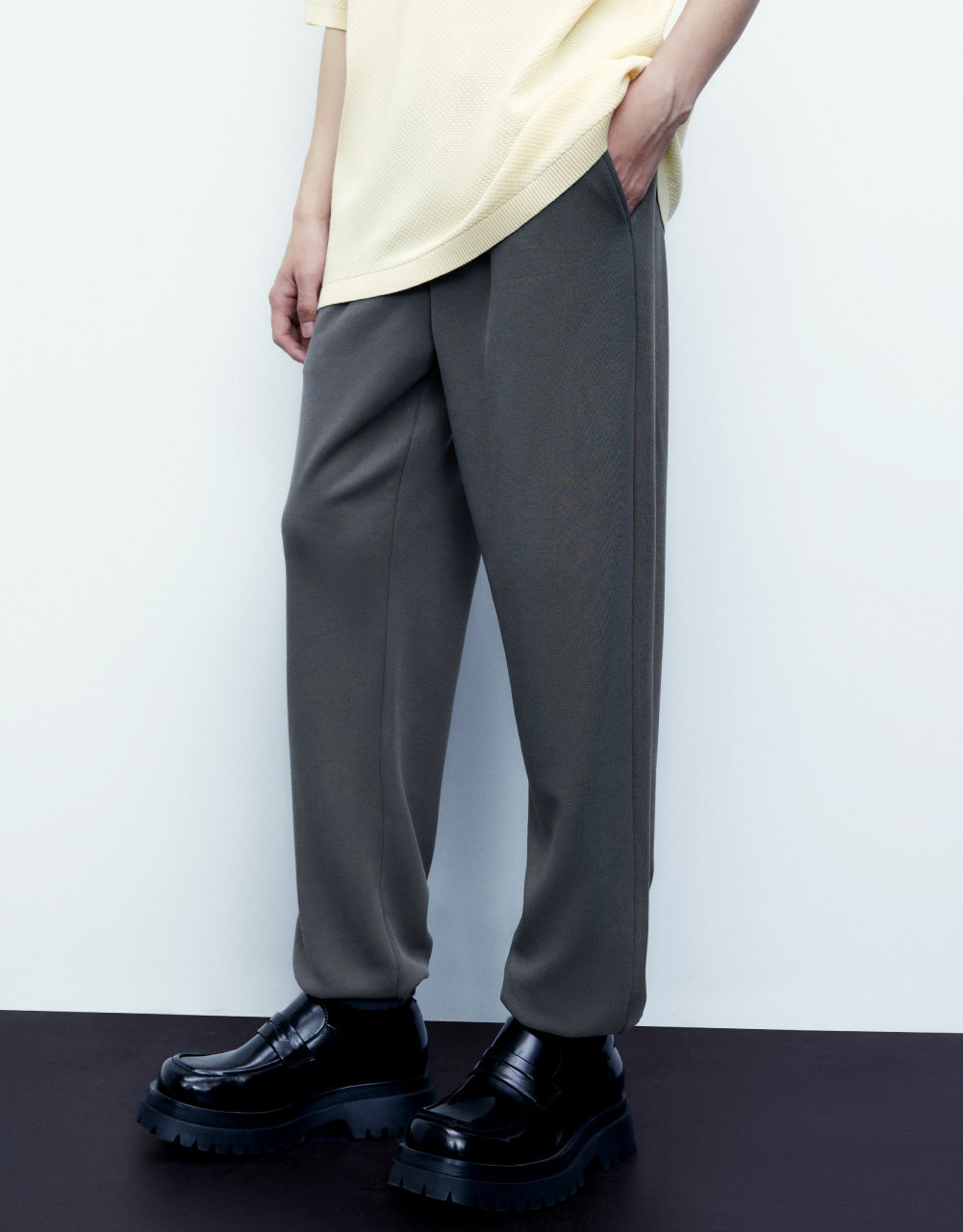 Knitted Long Jogger Pants