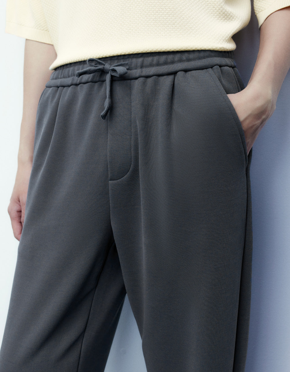 Knitted Long Jogger Pants