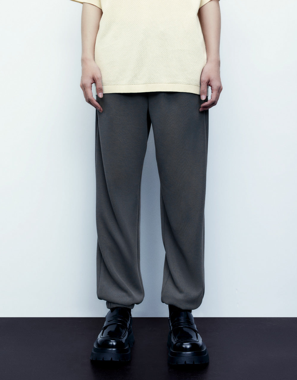 Knitted Long Jogger Pants