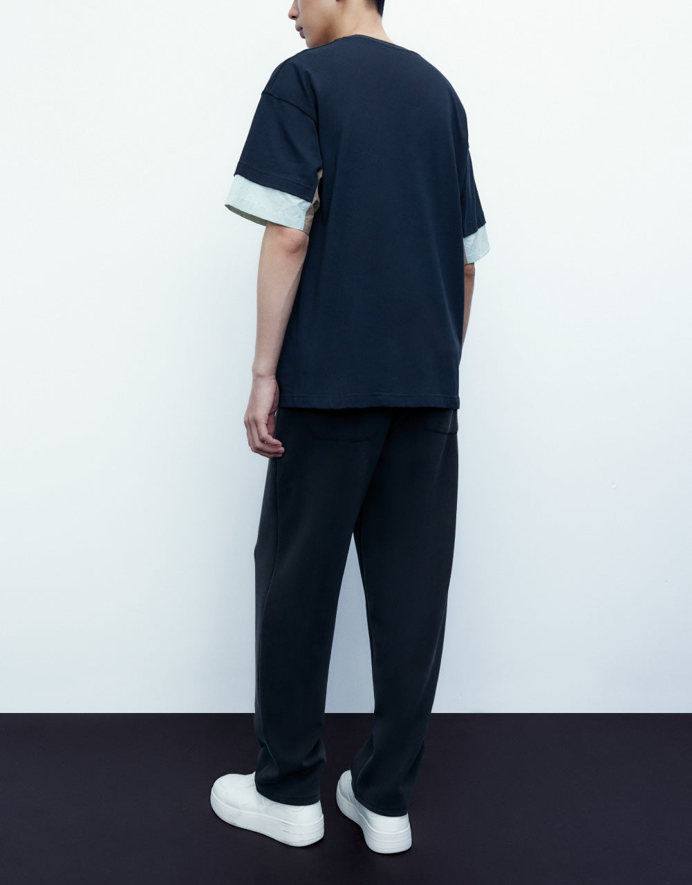 Drawstring Waist Knitted Pants