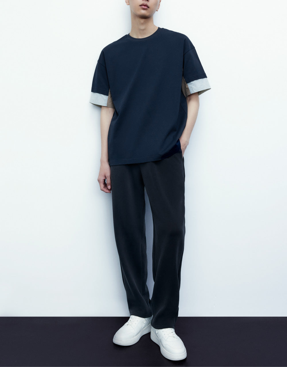 Drawstring Waist Knitted Pants