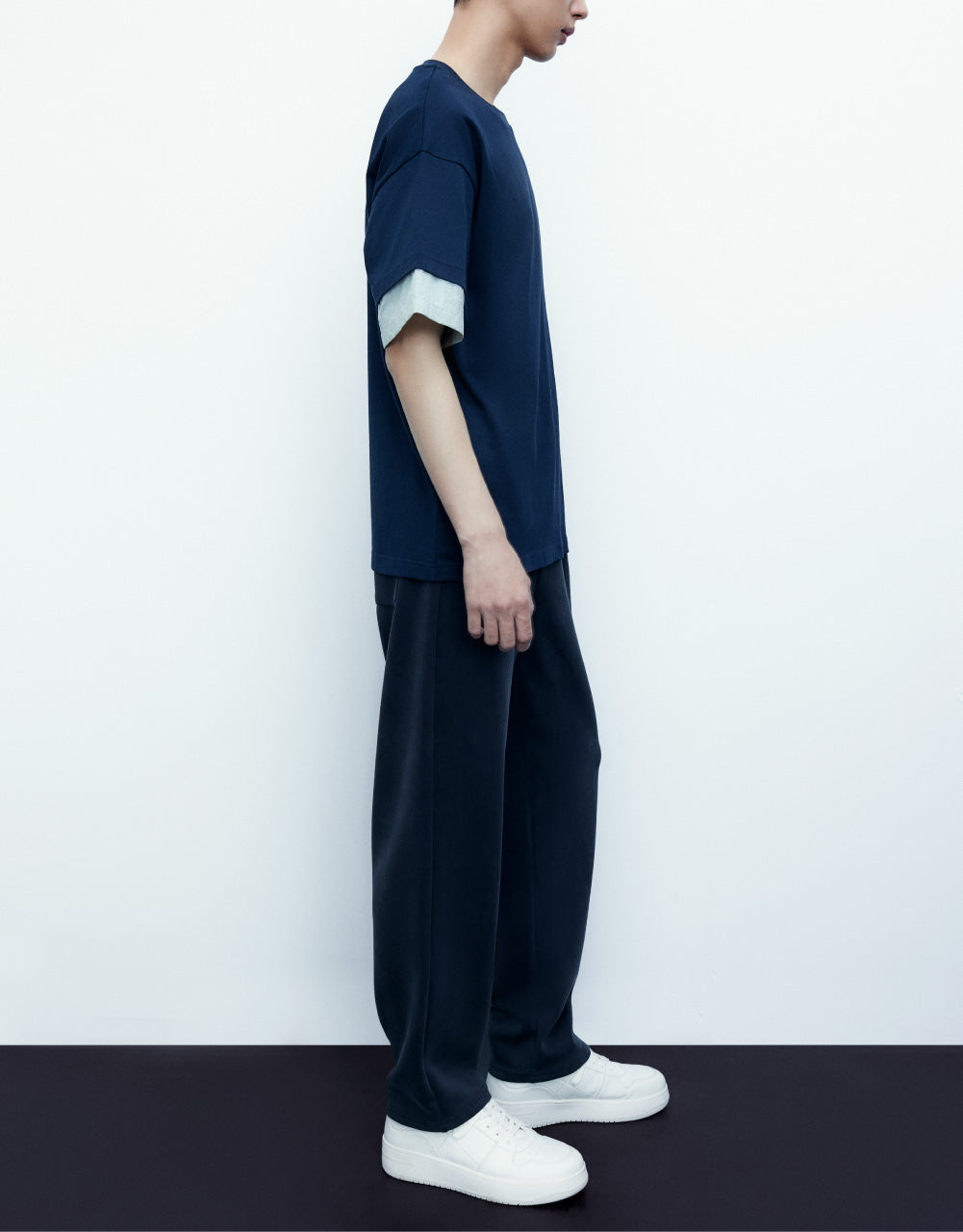 Drawstring Waist Knitted Pants