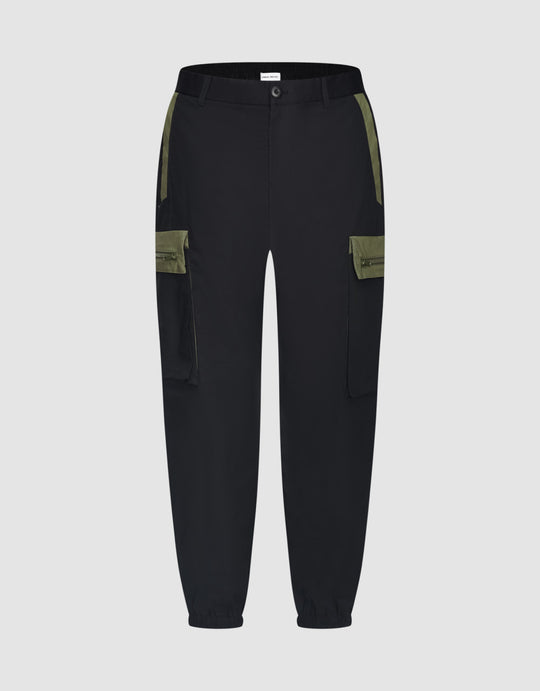 Mid-Waist Jogger Pants