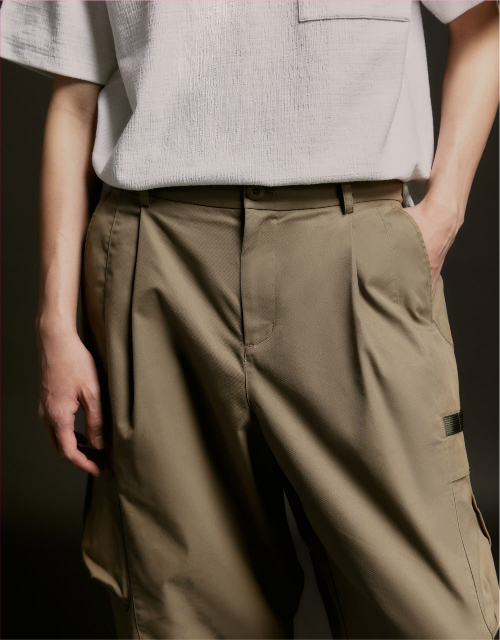 Woven Straight Pants