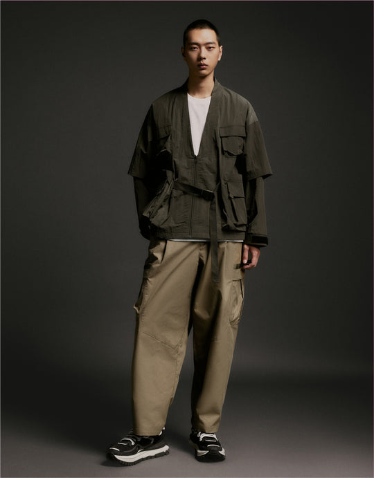 Woven Straight Pants
