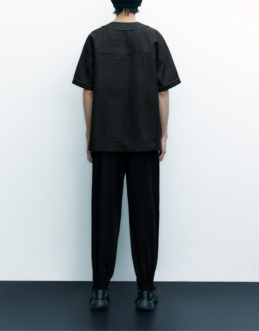 Drawstring Hem Knitted Jogger Pants