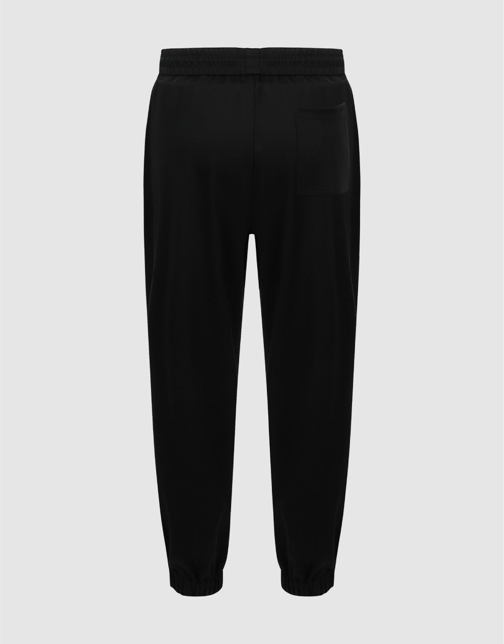 Drawstring Hem Knitted Jogger Pants