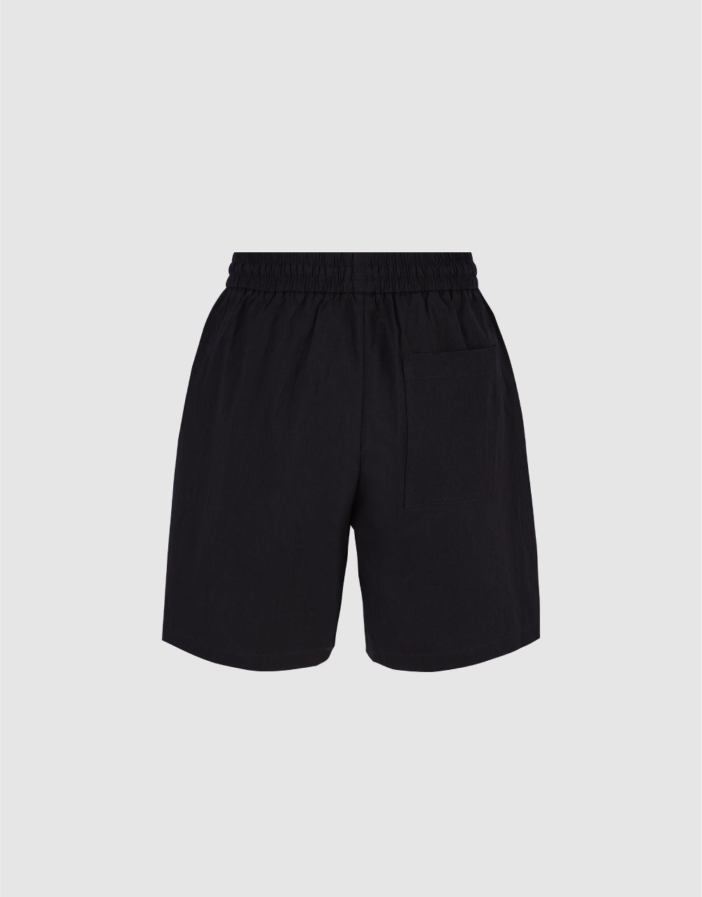 Oversized Drawstring Waist Shorts