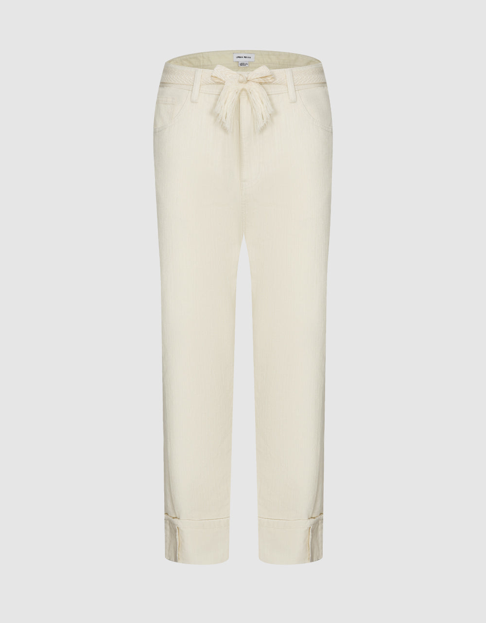 Oversized Straight Jeans With Belt