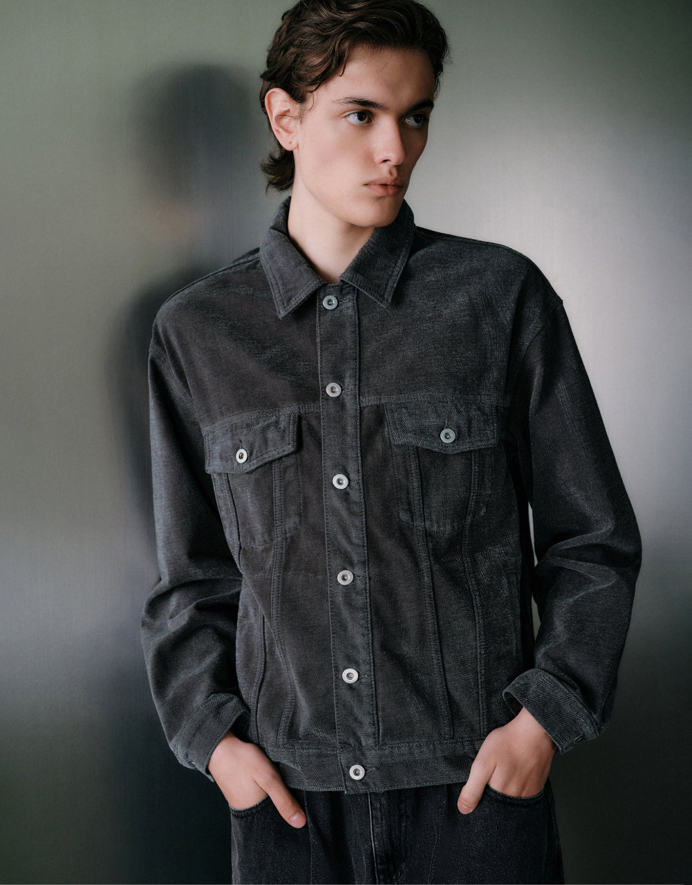 Double Pockets Denim Jacket