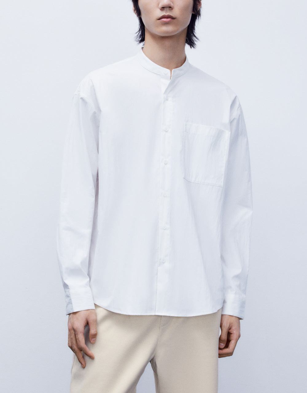 Stand Collar Shirt