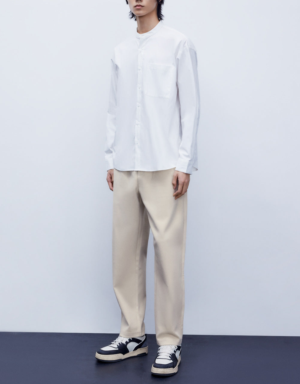 Stand Collar Shirt