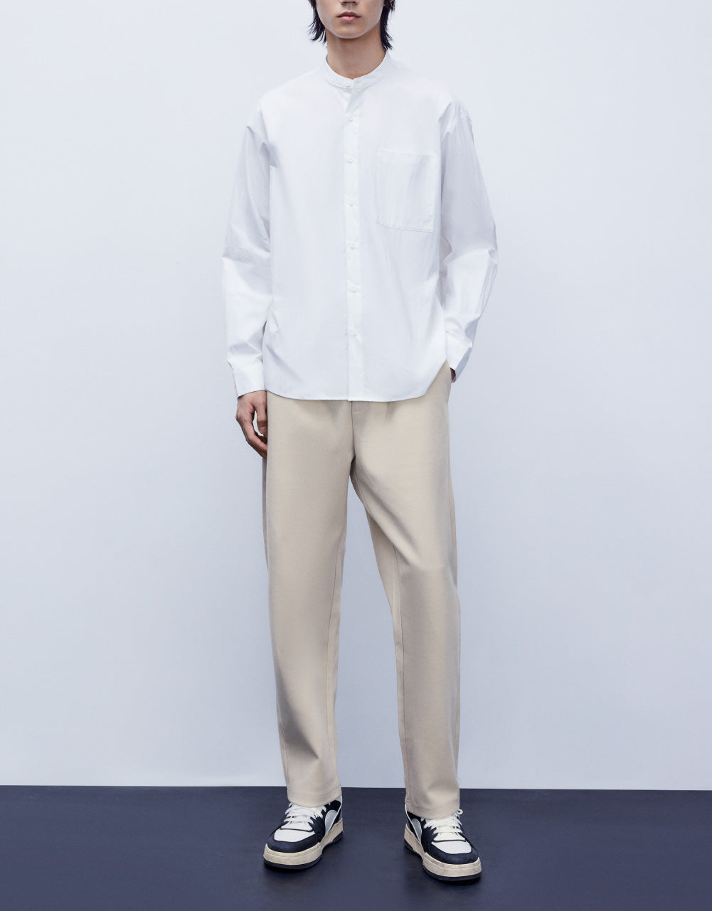 Stand Collar Shirt