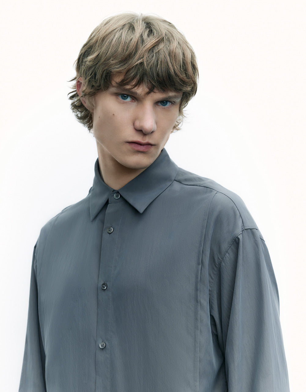 Button Up Straight Shirt