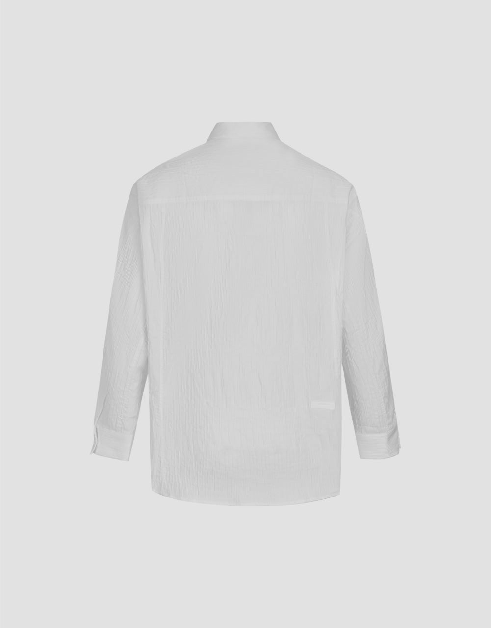 Textured Drop Shoulder Sleeve Loose Shirt