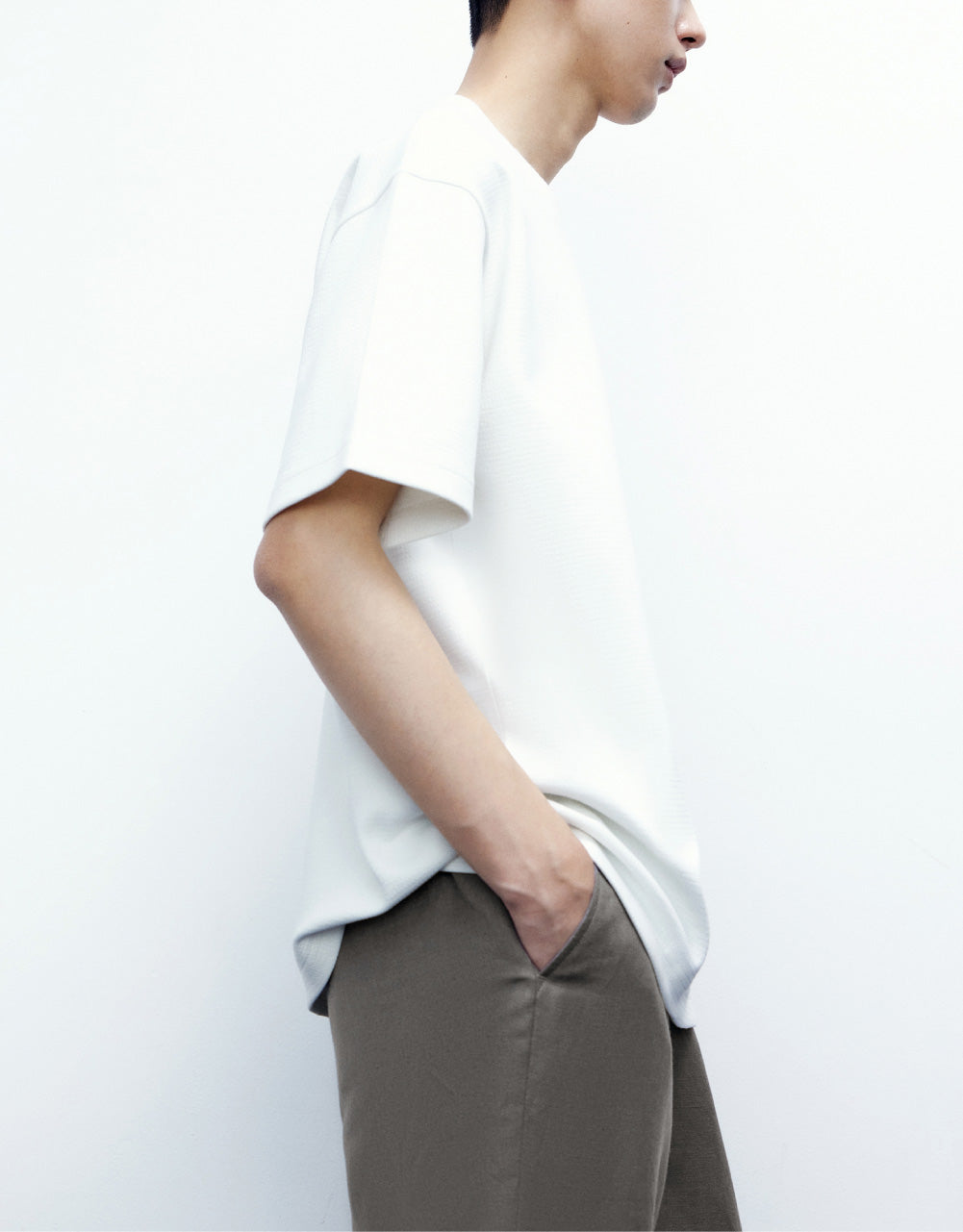 Plain Crew Neck T-Shirt