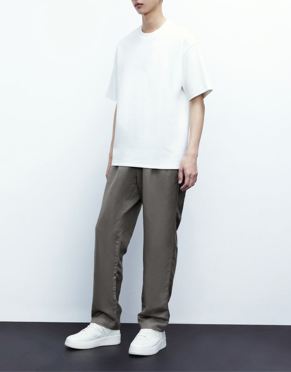 Plain Crew Neck T-Shirt