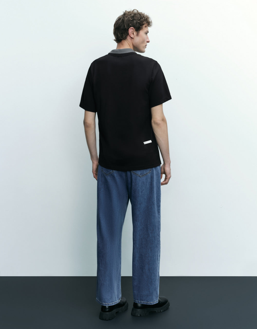 Plus Detail Polo Shirt