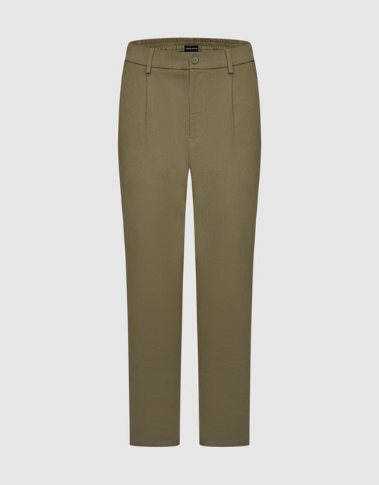 Textured Straight Pants