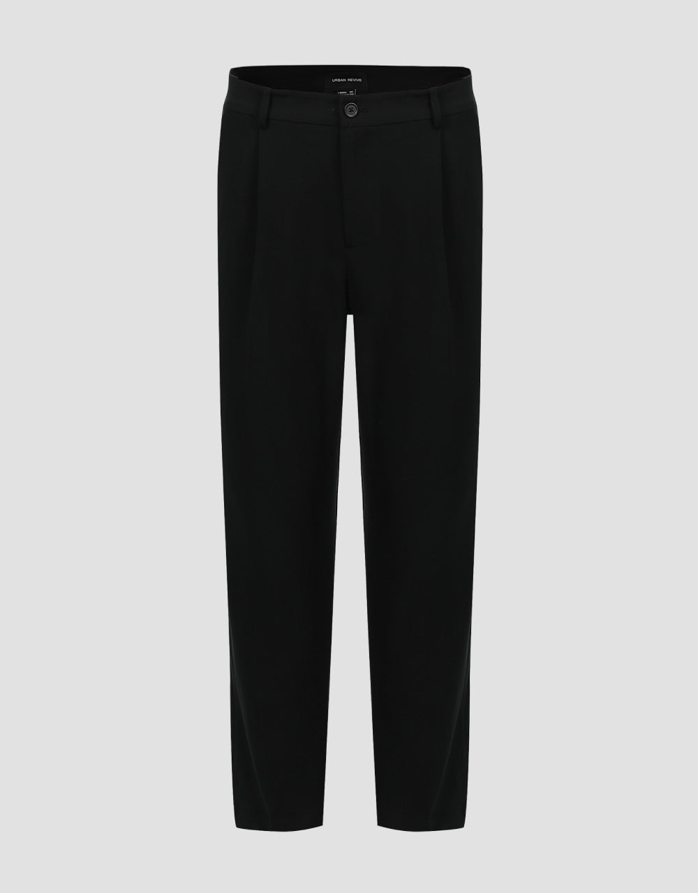 Mid-Waist Straight Pants